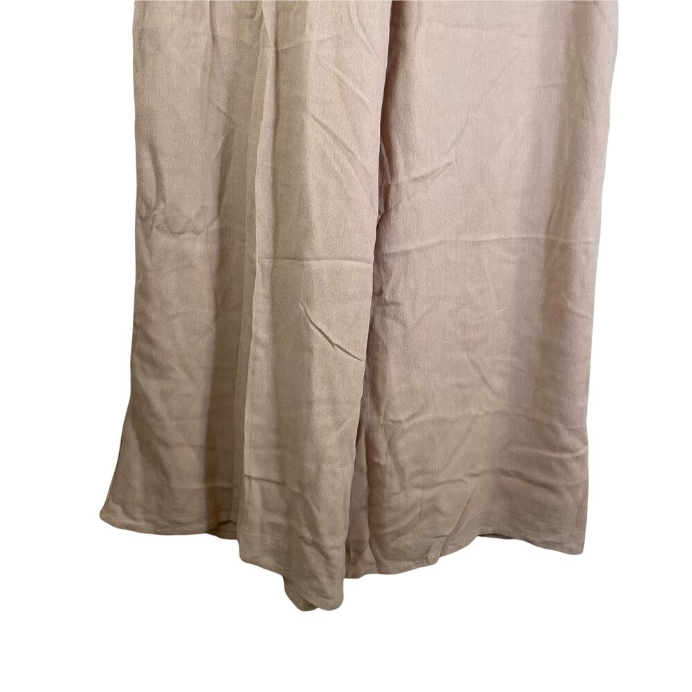 NWT Sage the Label Wide Leg In the Pines Palazzo Pants Tan S Minimalist Festival - Picture 8 of 12